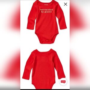 Okie Dokie Baby Unisex "Surrounded By Giants" Bodysuit Newborn